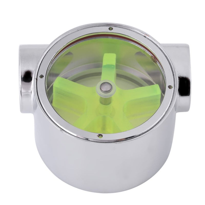 Hilitand Water Indicator,Tungsten Alloy G1/4" Standard Female to Female Thread Computer Water Cooling Indicator - Image 5
